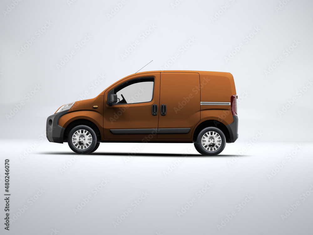 Fototapeta premium 3d rendering mock up car