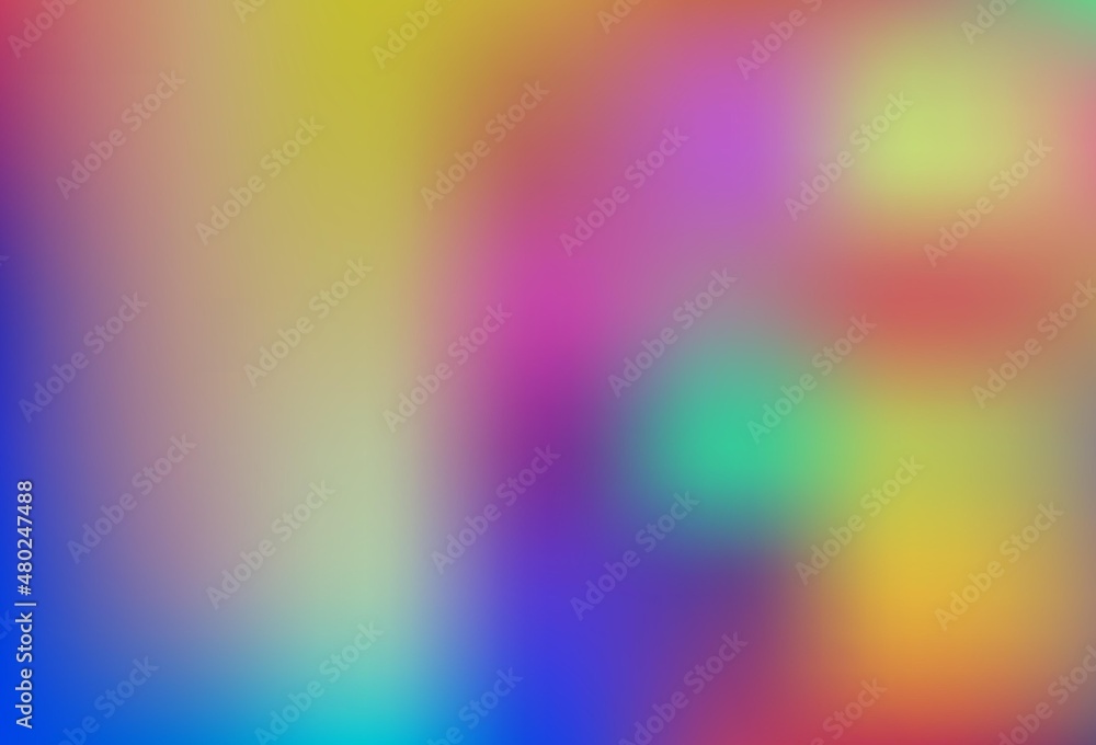 Light Blue, Yellow vector bokeh template. Light Blue, Yellow vector bokeh template.