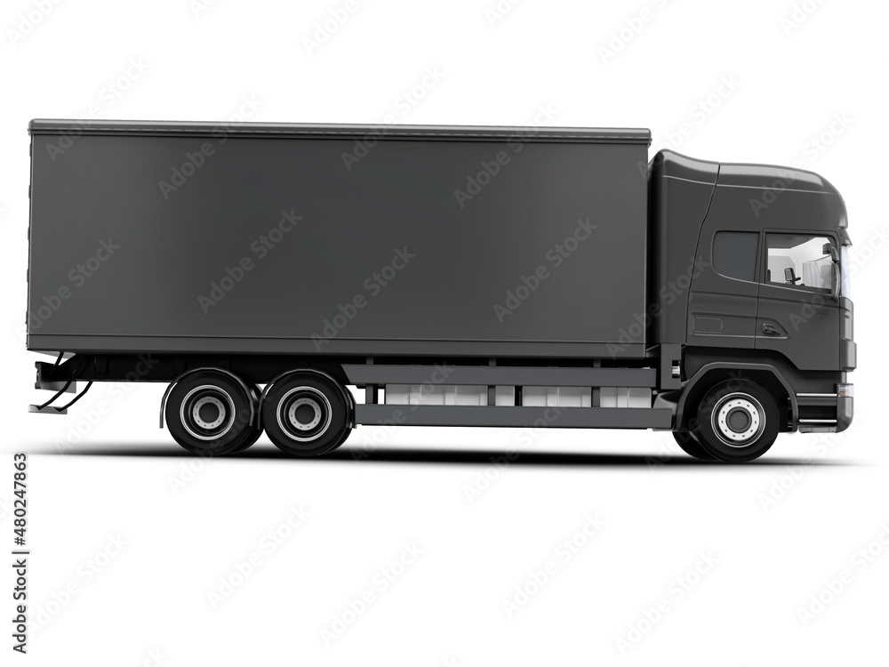 3d rendering mock up lorry 3d rendering mock up lorry