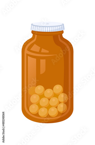 Bottle of vitamins