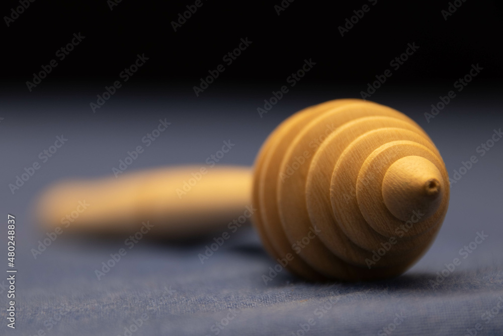 Cucharade madera de apicultor para miel