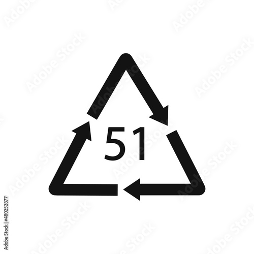 Bio material recycling code 51 FOR.