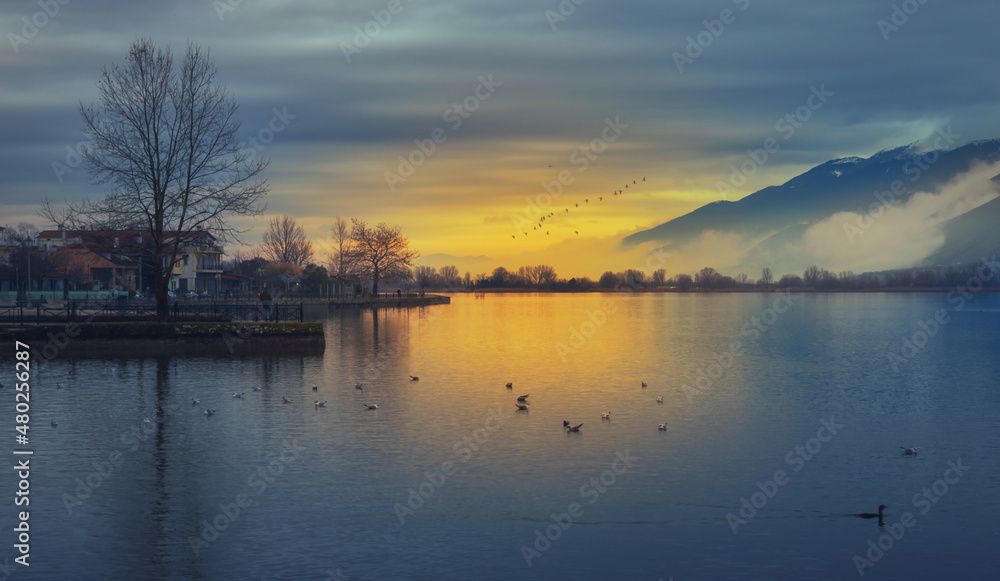 Ioannina lake 