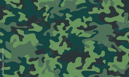 Full seamless military camouflage dark texture skin pattern vector for textile. Usable for Jacket Pants Shirt and Shorts. Dirty army camo masking design for hunting fabric print and wallpaper.