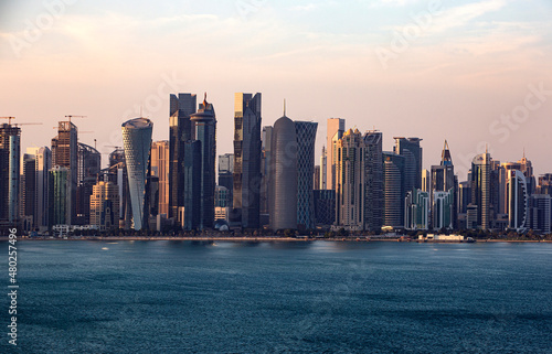  Windy Skyline - Al Dafna - Doha - Qatar © Ali El-Hedek