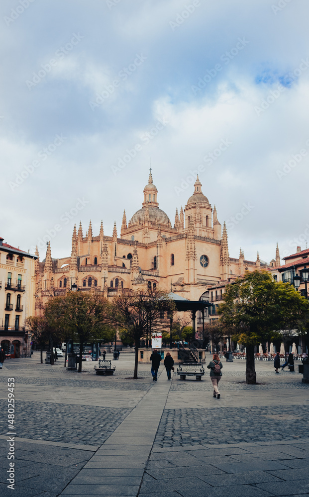 Segovia Cathedral in Segovia
