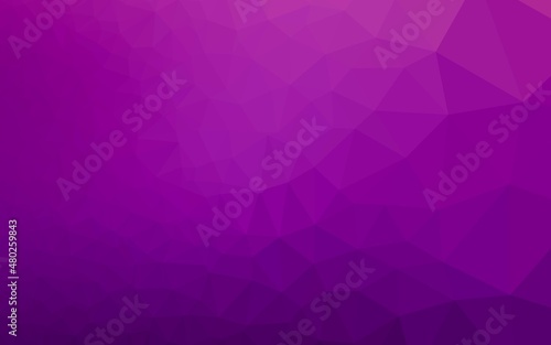 Light Purple vector blurry hexagon template.