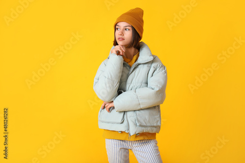 Pretty young woman in styli...