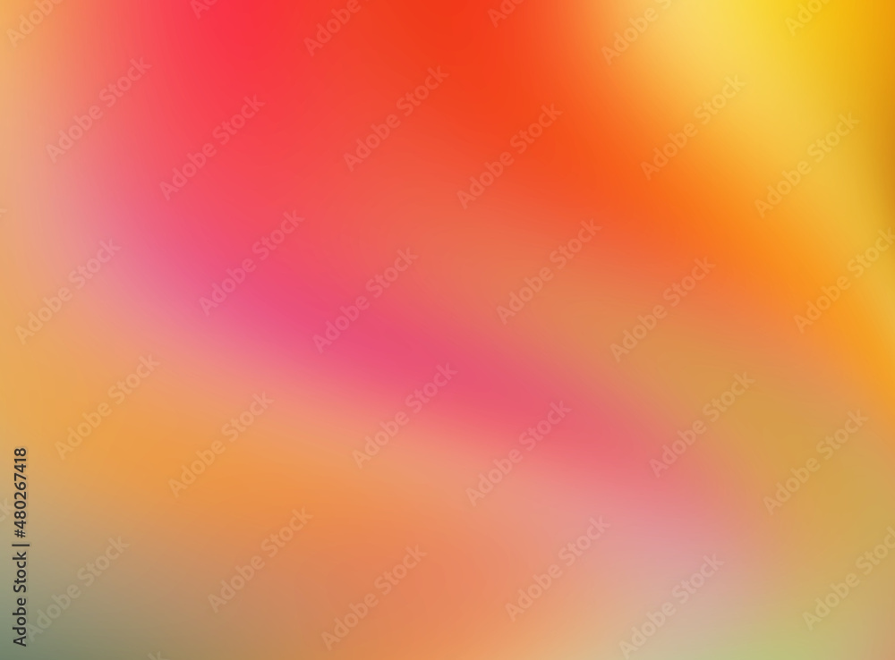 Blurred orange pink gradient abstract texture is the color of love on valentines day graphics for background or other design illustration and artwork.