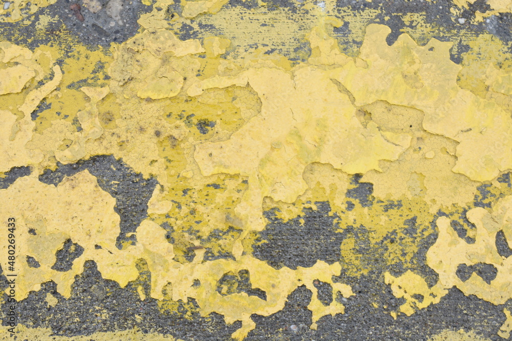 Distressed Yellow Texture Distressed Yellow Texture