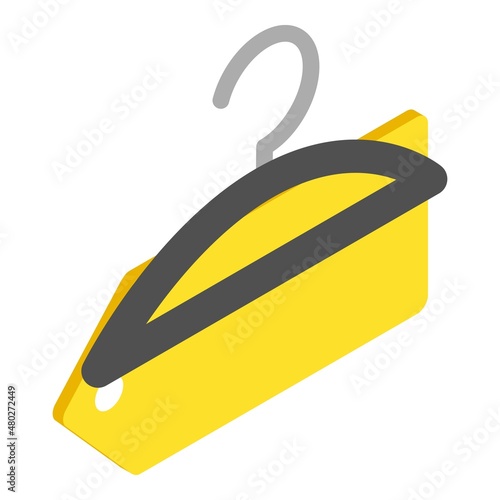 Tableau sur toile Shopping concept icon isometric vector