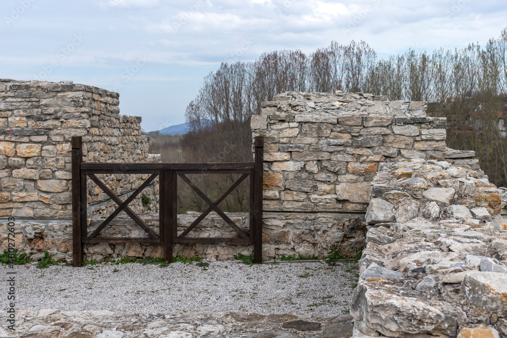 Ruins of Fortress Kaleto at town of Mezdra, Bulgaria Ruins of Fortress Kaleto at town of Mezdra, Bulgaria