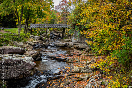 Canvas Print Glade Creek Grist Mill Babcock State Park West Virginia