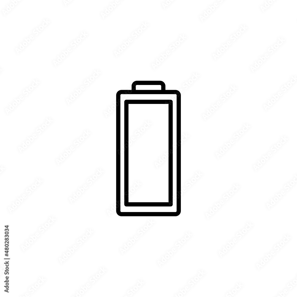 Battery icon. battery charging sign and symbol. battery charge level Battery icon. battery charging sign and symbol. battery charge level