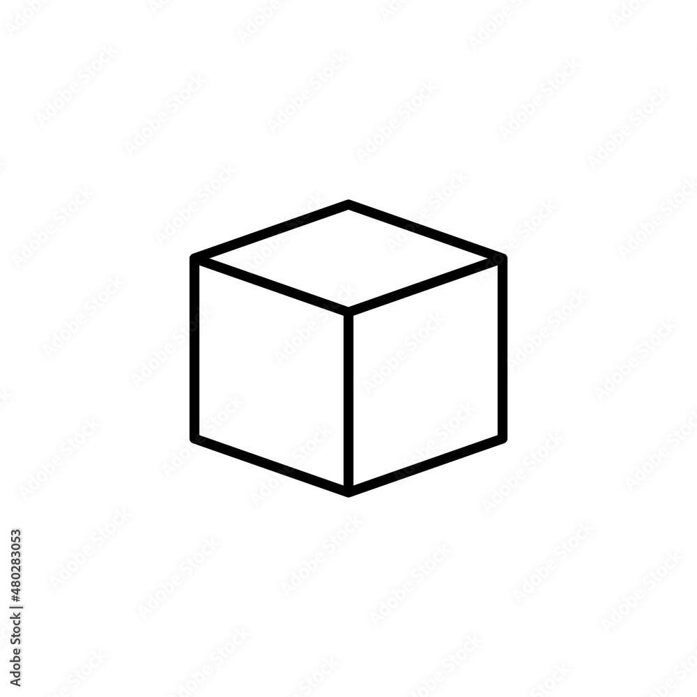Box icon. box sign and symbol, parcel, package Box icon. box sign and symbol, parcel, package