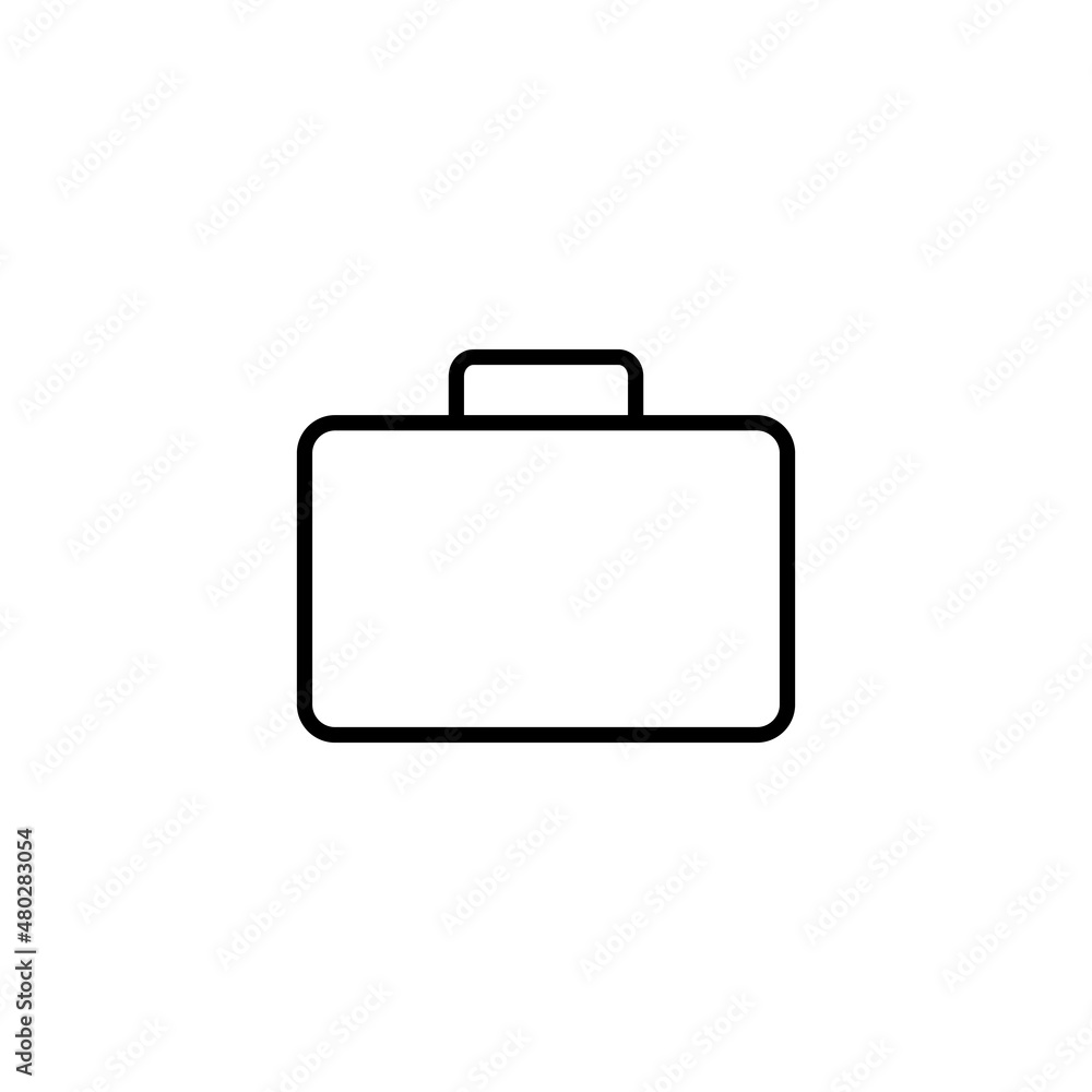 Briefcase icon. suitcase sign and symbol. luggage symbol. Briefcase icon. suitcase sign and symbol. luggage symbol.