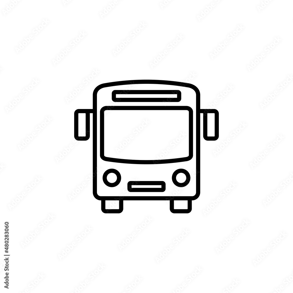 Bus icon. bus sign and symbol. transport symbol Bus icon. bus sign and symbol. transport symbol
