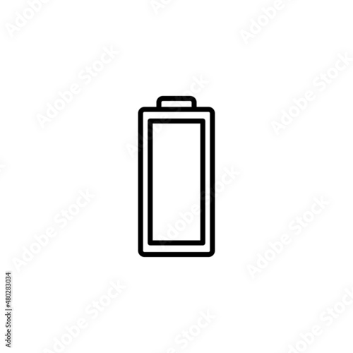 Battery icon. battery charging sign and symbol. battery charge level