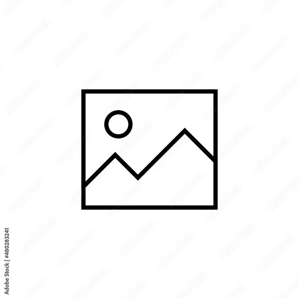 Picture icon. photo gallery sign and symbol. image icon Picture icon. photo gallery sign and symbol. image icon