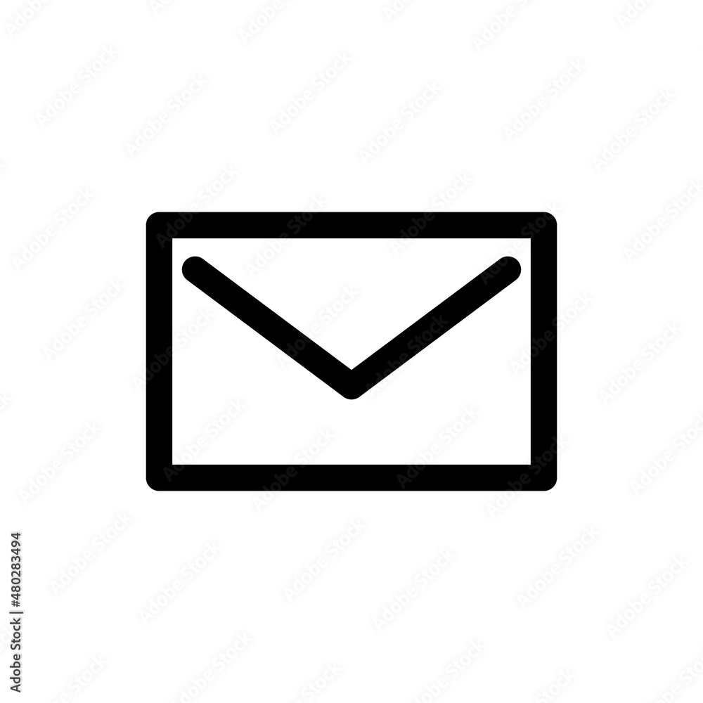 Icons for emails used in business and correspondence. Vector. Icons for emails used in business and correspondence. Vector.