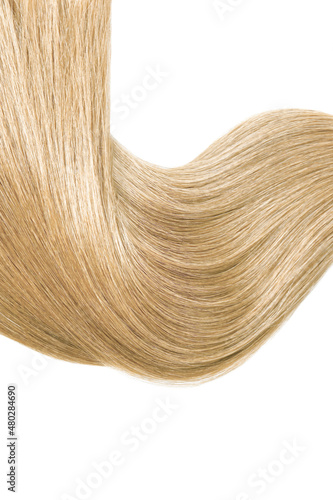 Wallpaper Mural Blond yellow hair natural , isolated on white background , beauty	
 Torontodigital.ca