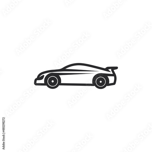 Car icons and vector logo automobiles for travel truck bus and other transport vector signs design illustration © anggasaputro08