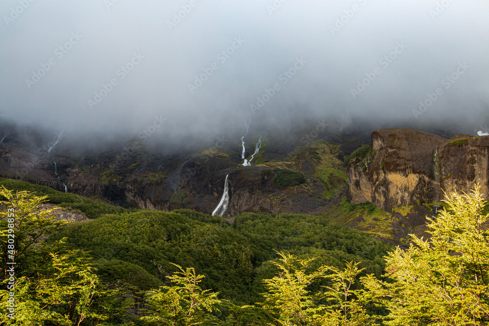 Obraz premium fog in the mountains