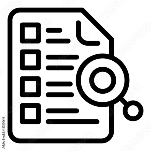 Elearning icon outline vector. System training. Online education