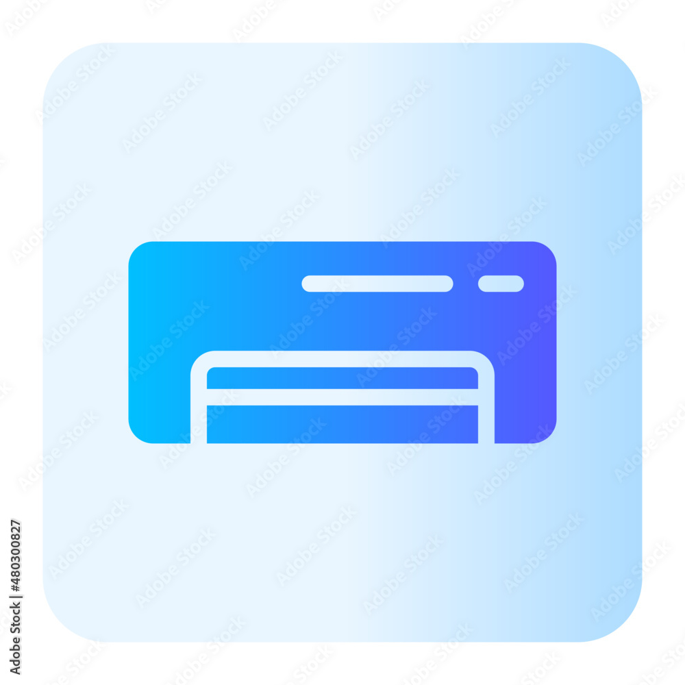 air conditioner gradient icon air conditioner gradient icon