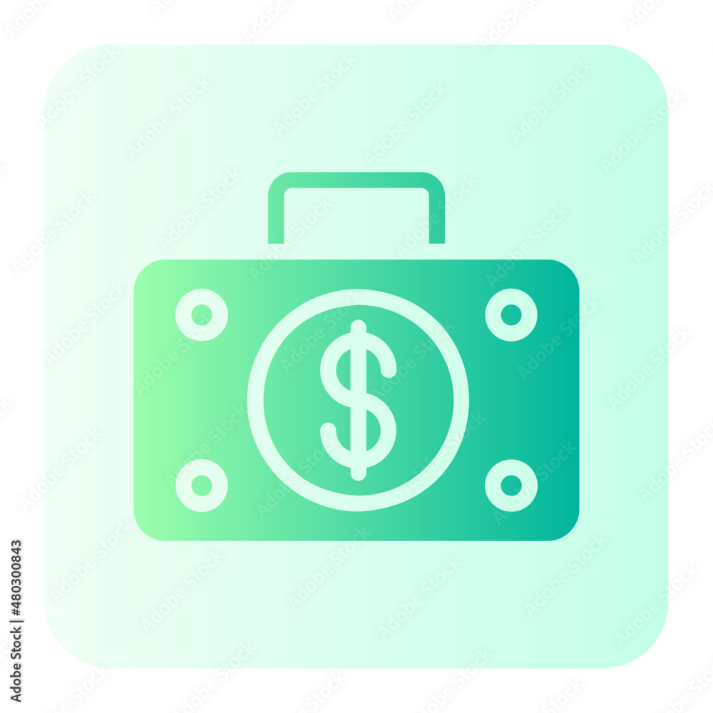 briefcase gradient icon briefcase gradient icon