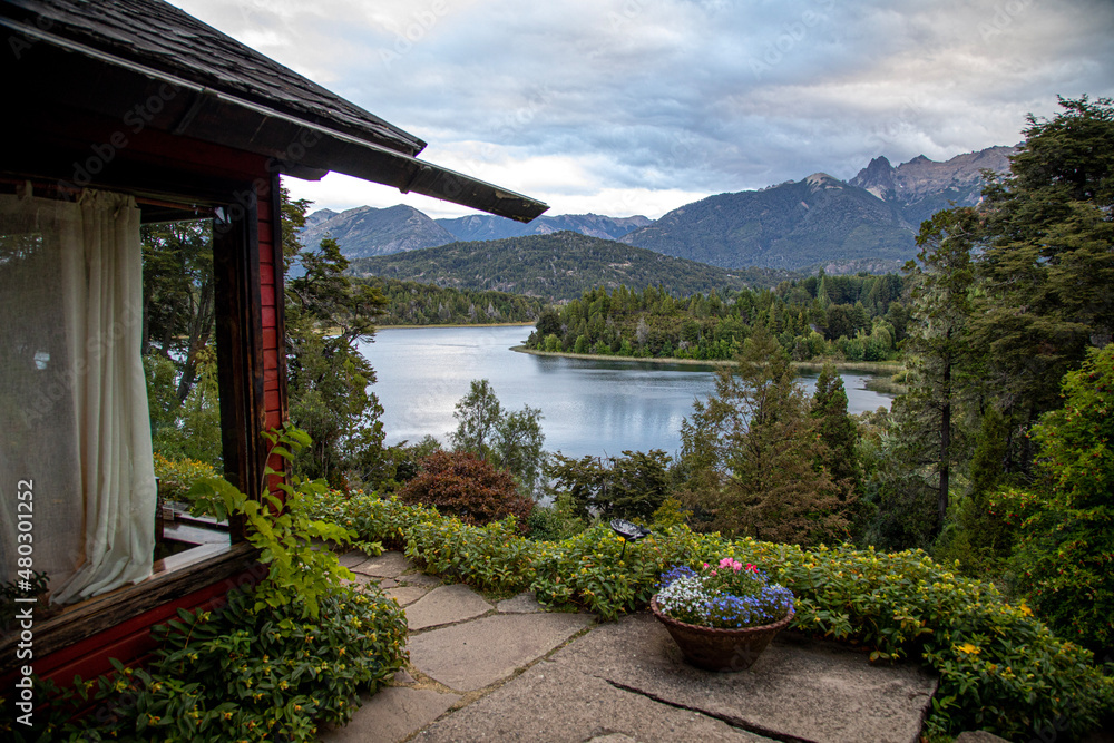 house on the lake