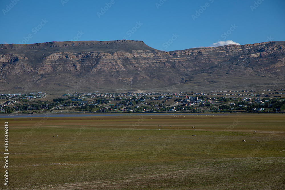 Fototapeta premium landscape with mountains