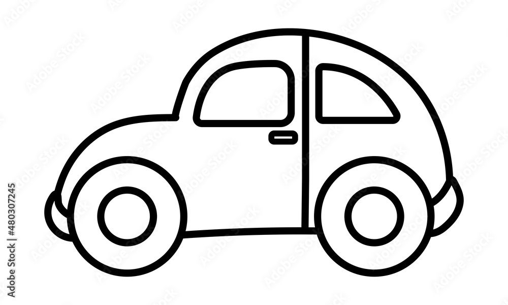 Obraz premium car toy icon image