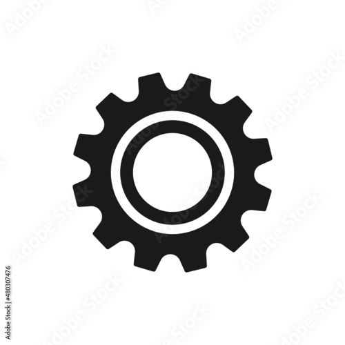 gear logo icon design template vector