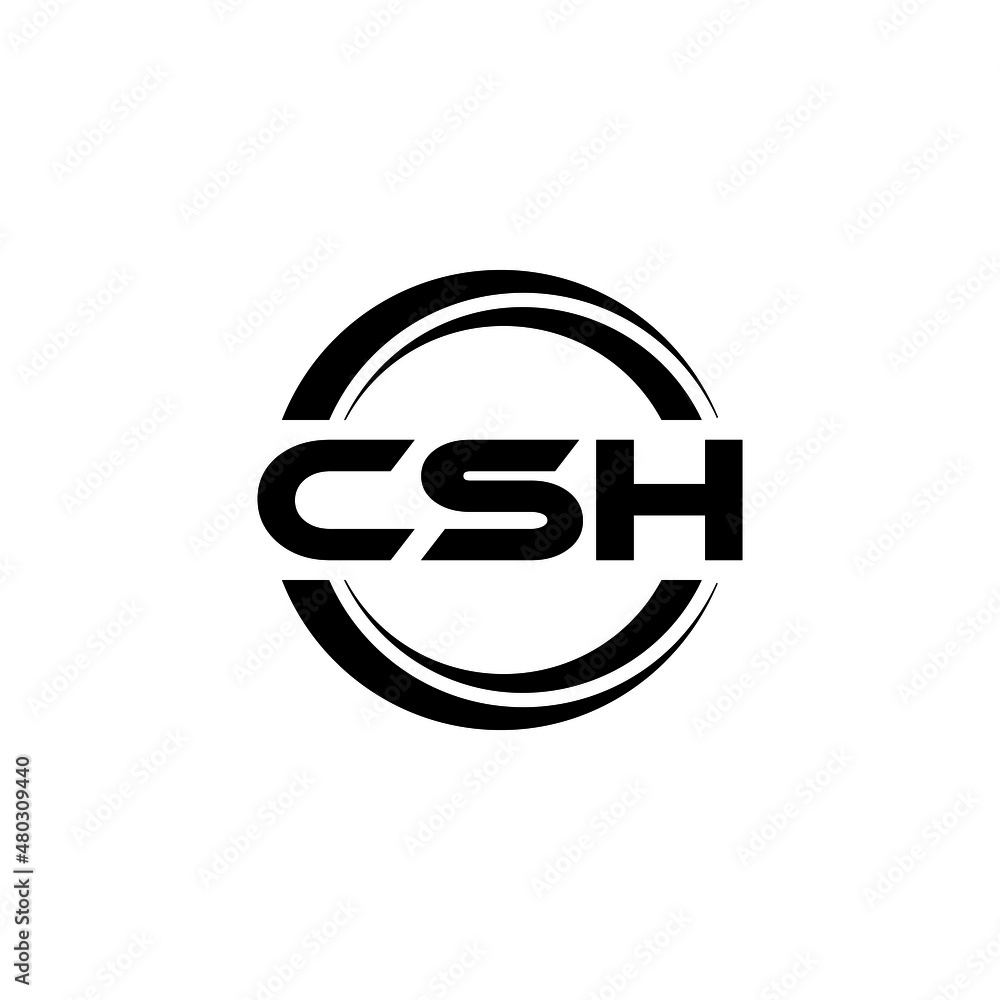 CSH letter logo design with white background in illustrator, vector logo modern alphabet font overlap style. calligraphy designs for logo, Poster, Invitation, etc. CSH letter logo design with white background in illustrator, vector logo modern alphabet font overlap style. calligraphy designs for logo, Poster, Invitation, etc.