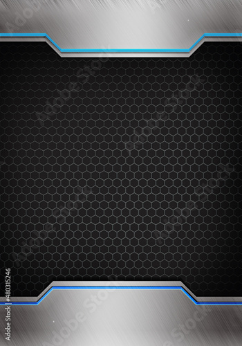 abstract metal texture background for template 
