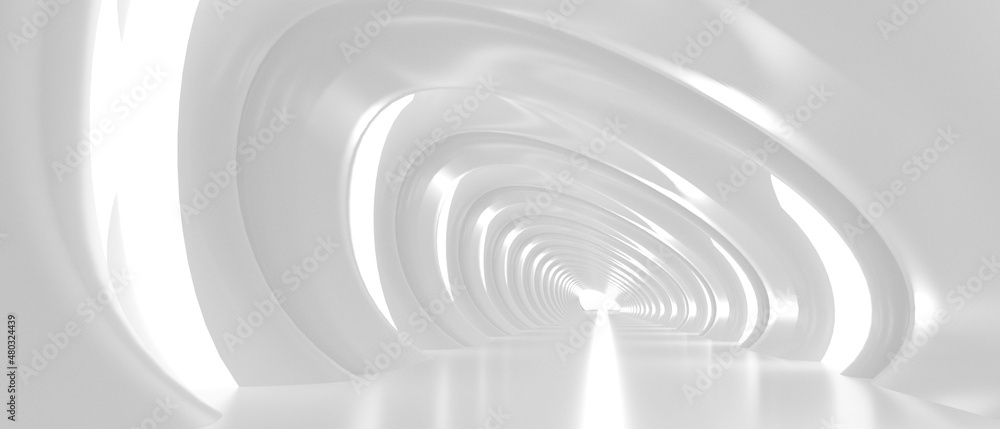 Fototapeta premium Modern interior design architecture background - 3d rendering