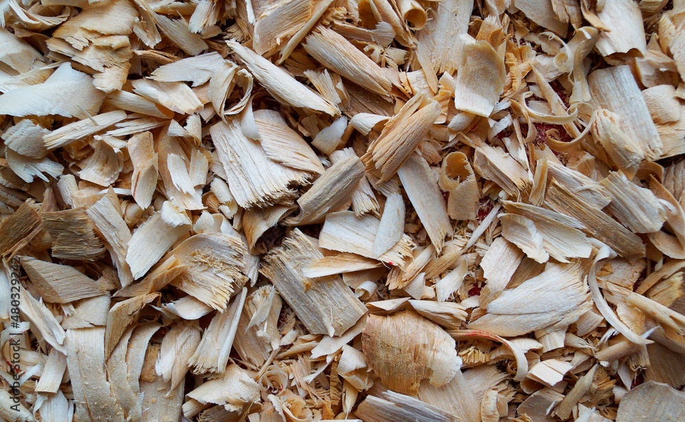 shavings background