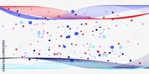 Vector pink  purple and light blue abstract wave background. Abstract pink wave line wave texture web background abstract banner design for business finance