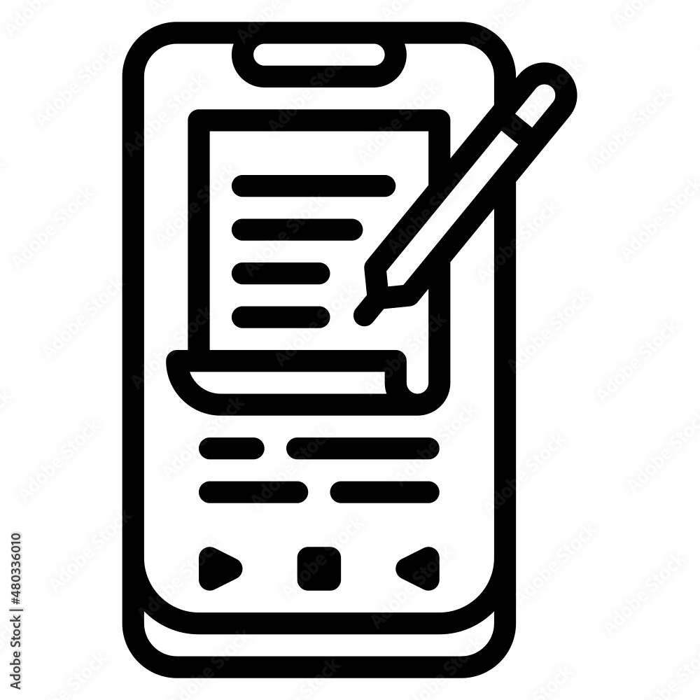 contract line icon contract line icon