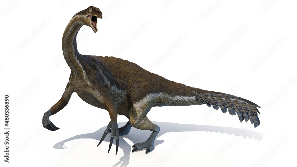 Fototapeta premium 3d rendered illustration of a Therizinosaurus