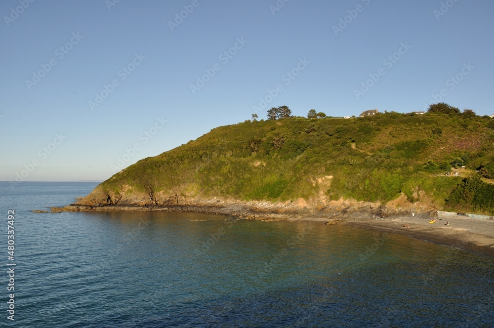 Fototapeta premium The Brittany coast in Pordic