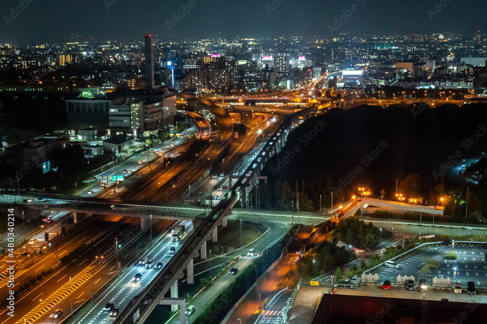 Fototapeta premium city at night