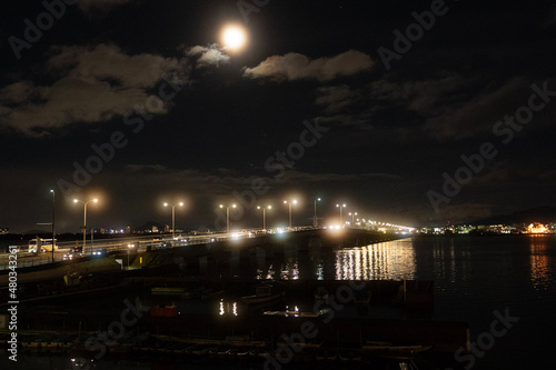 night view of the city