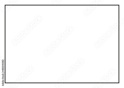 Paper frame, size B1, used in mechanical engineering drawings