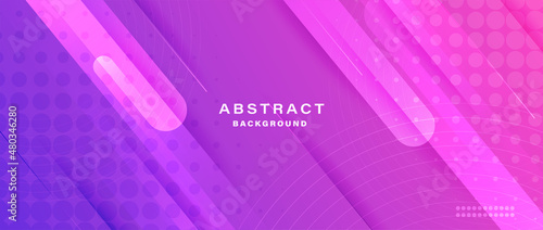 Abstract pink and violet modern background gradient color.