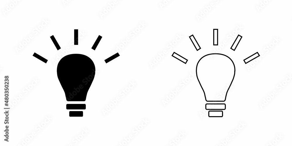 Lightbulb icon, Ideas Creativity, light icon symbol vector illustration. Lightbulb icon, Ideas Creativity, light icon symbol vector illustration.