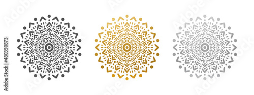 Beautiful Mandala Ornament - Vector Set