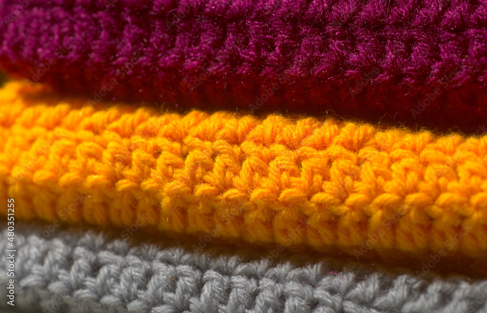 Colorful wool texture background Colorful wool texture background