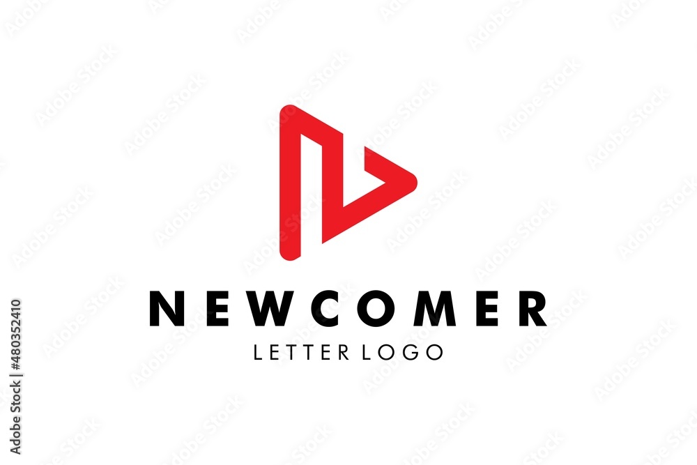 Letter N Logo : Suitable for Company Theme, Technology Theme, Initial Theme, Infographics and Other Graphic Related Assets.
